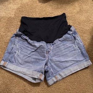 Old Navy Maternity Jean Shorts